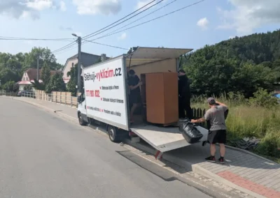 Stěhování rodinného domu Ostrava